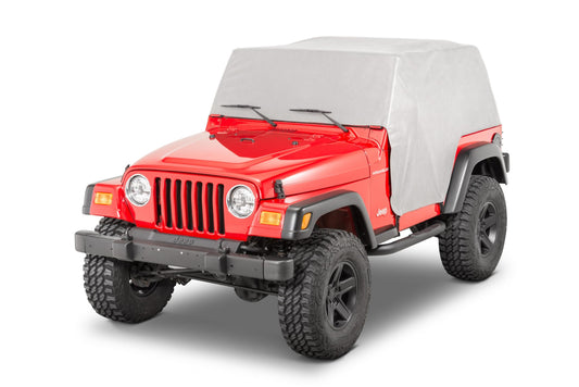 5 Layer Full Door Cab Cover 92-06 Jeep Wrangler Gray MasterTop