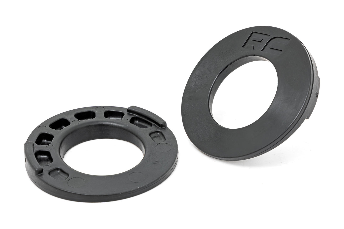 Rear Coil Spring Correction Plates Jeep Wrangler JK/Wrangler Unlimited (07-18) Rough Country
