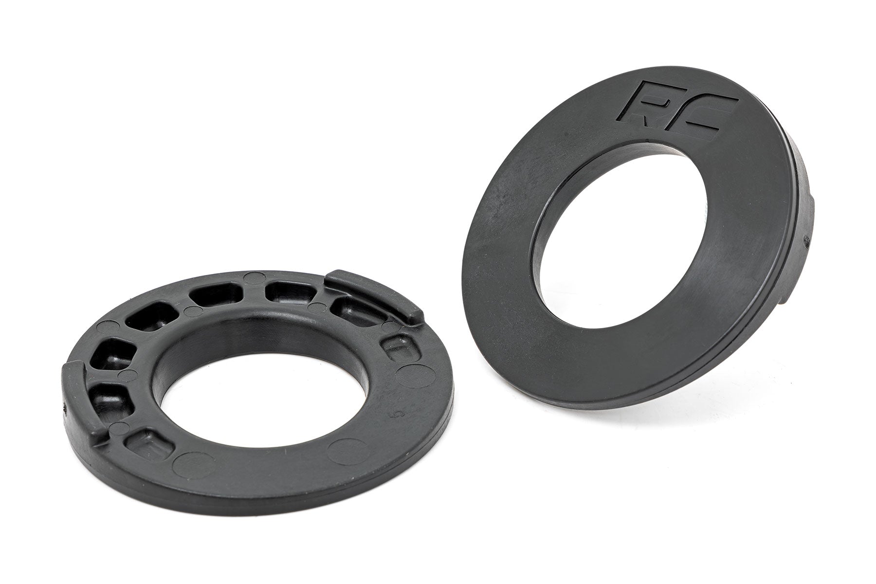Rear Coil Spring Correction Plates Jeep Wrangler JK/Wrangler Unlimited (07-18) Rough Country