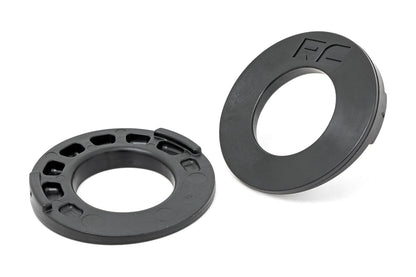 Rear Coil Spring Correction Plates Jeep Wrangler JK/Wrangler Unlimited (07-18) Rough Country