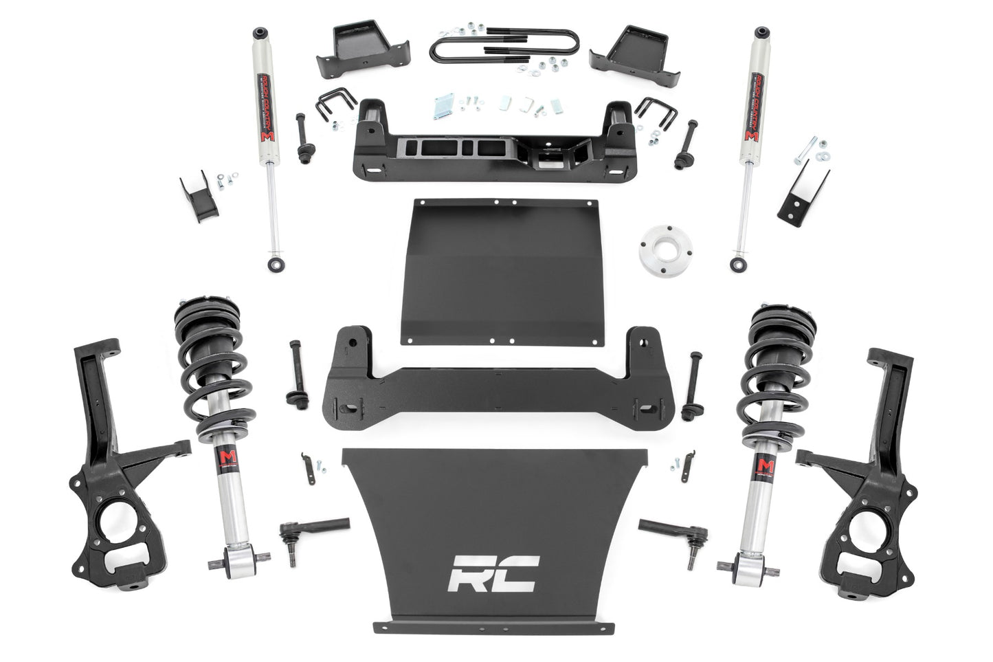 6 Inch Lift Kit M1 Struts/M1 Chevy Silverado 1500 2WD (2025-2026) Rough Country