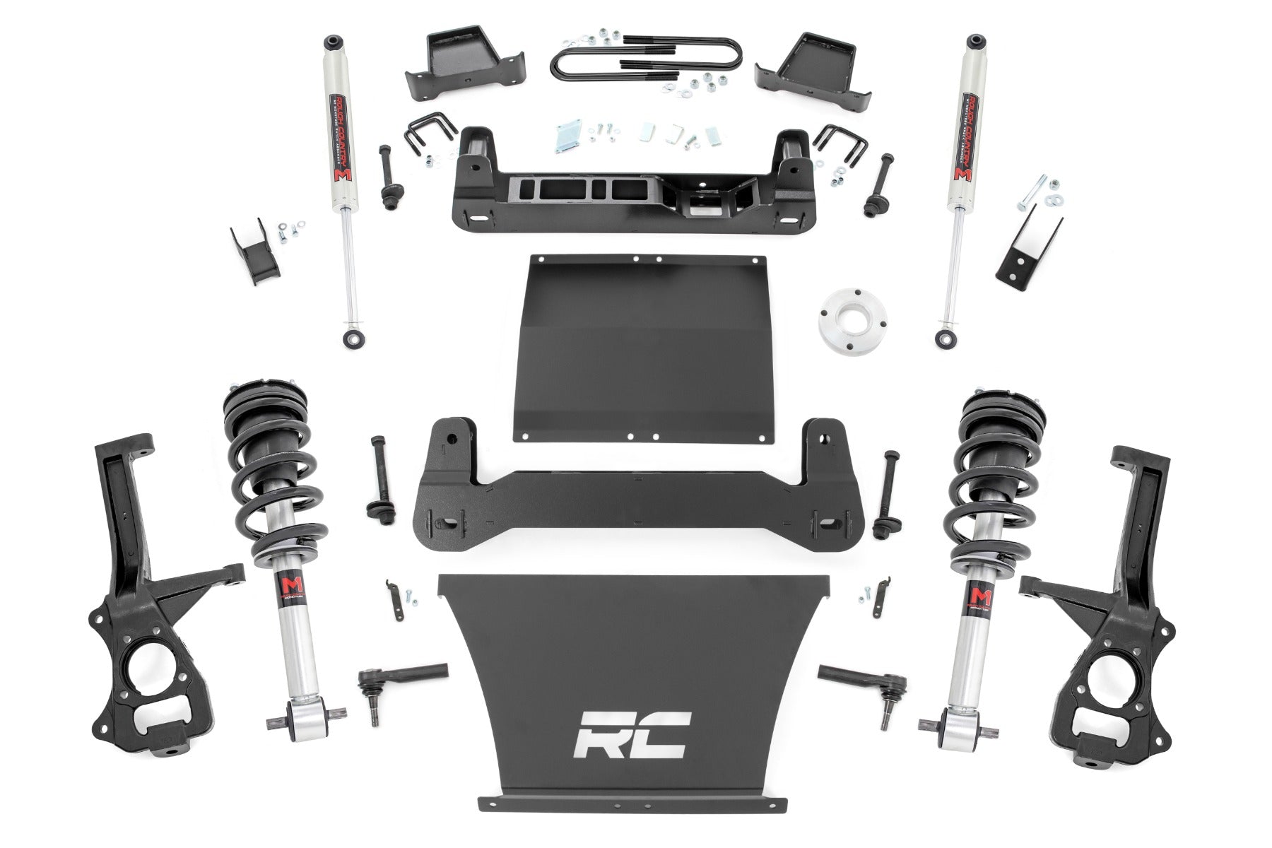 6 Inch Lift Kit M1 Struts/M1 Chevy Silverado 1500 2WD (2025-2026) Rough Country