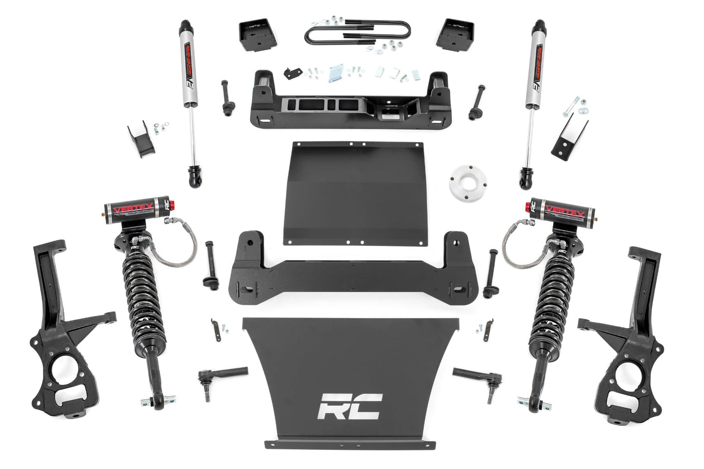 6 Inch Lift Kit Mono Leaf Rear Vertex/V2 GMC Sierra 1500 2WD (25-26) Rough Country