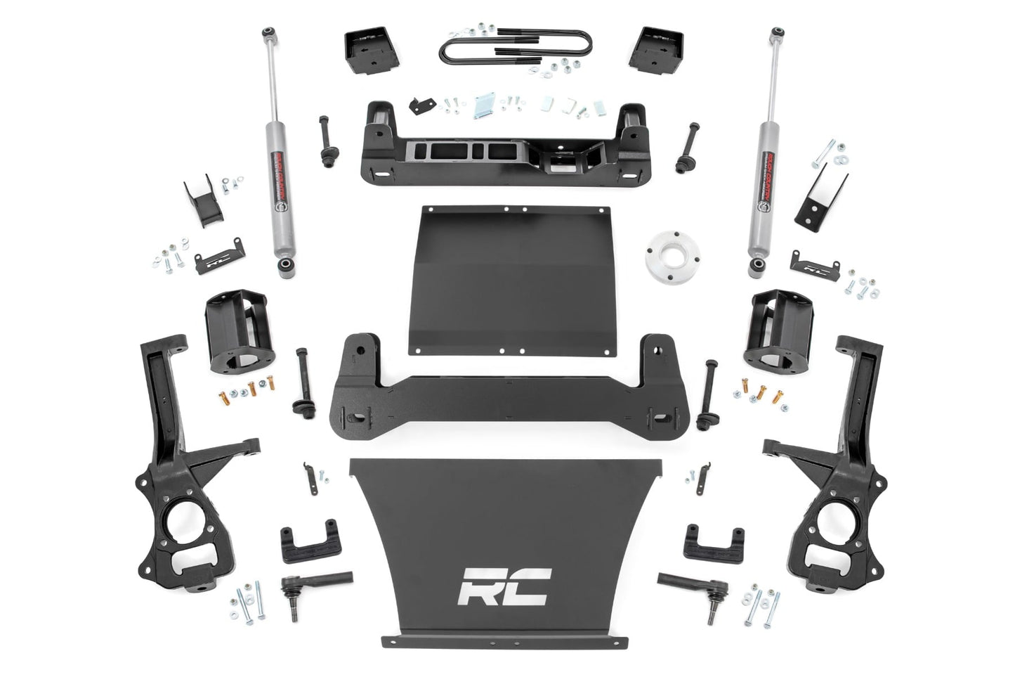 6 Inch Lift Kit Mono Leaf Rear Chevy Silverado 1500 2WD (2025-2026) Rough Country