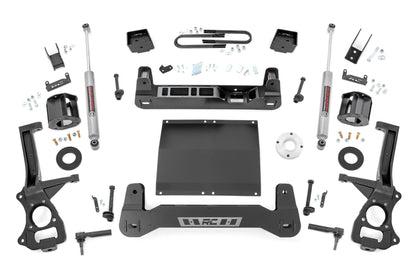 6 Inch Lift Kit Mono Leaf Rear Diesel Chevy Silverado 1500 2WD (25-26) Rough Country