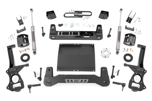 6 Inch Lift Kit Mono Leaf Rear Diesel Chevy Silverado 1500 2WD (25-26) Rough Country