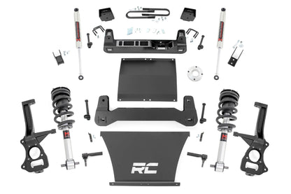 6 Inch Lift Kit Mono Leaf Rear M1 Struts/M1 Chevy Silverado 1500 2WD (25-26) Rough Country