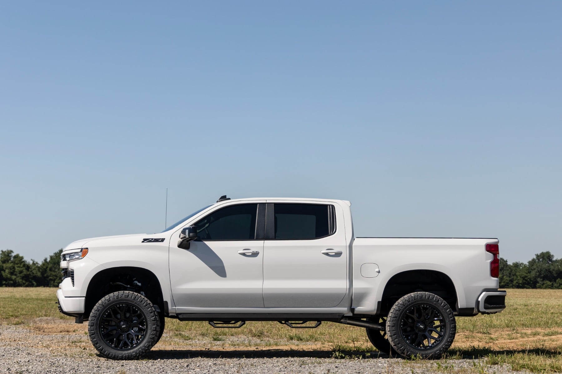 6 Inch Lift Kit Mono Leaf Rear M1 Struts/M1 Chevy Silverado 1500 2WD (25-26) Rough Country-3