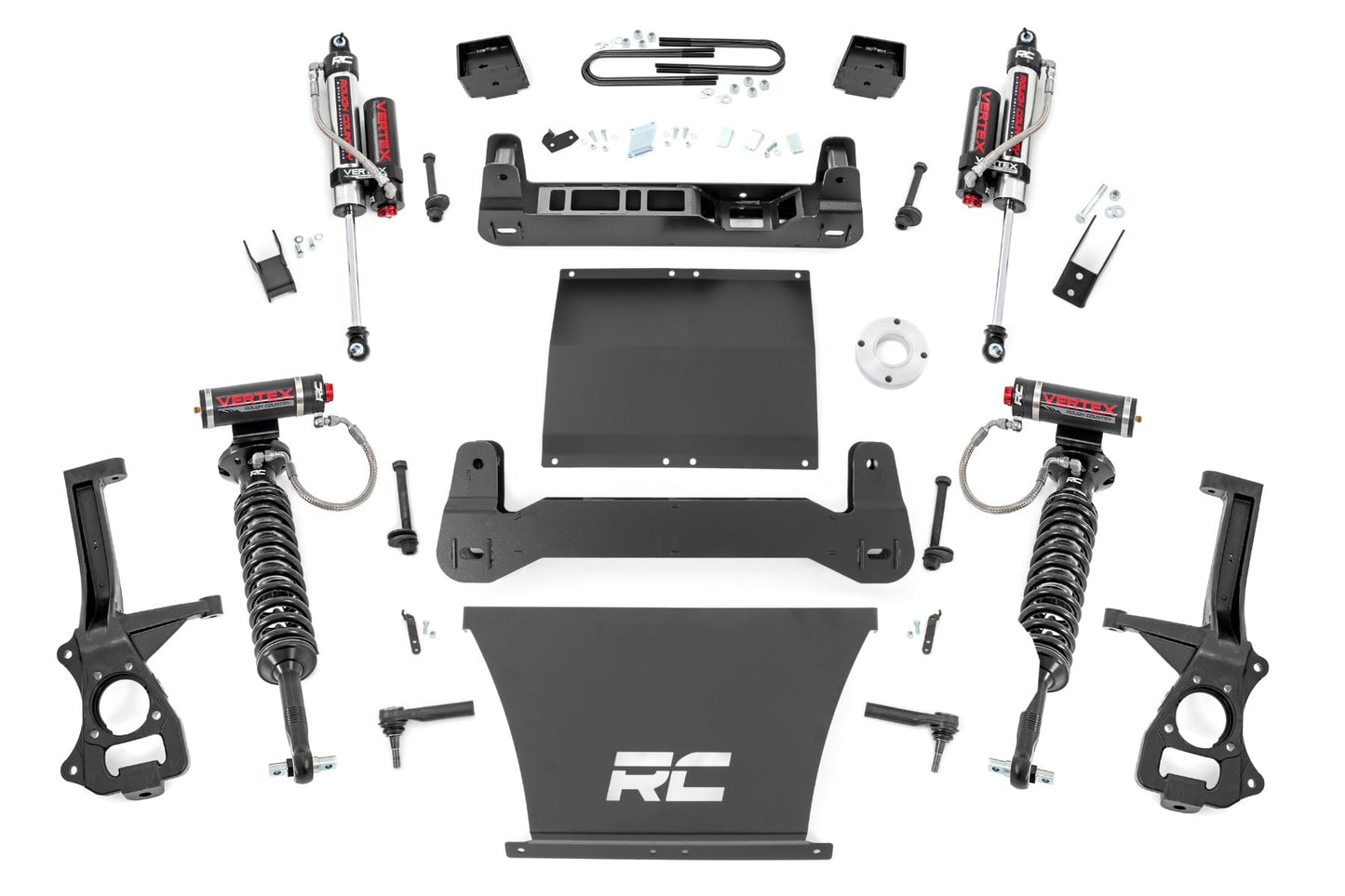 6 Inch Lift Kit Mono Leaf Rear Vertex Chevy Silverado 1500 2WD (25-26) Rough Country