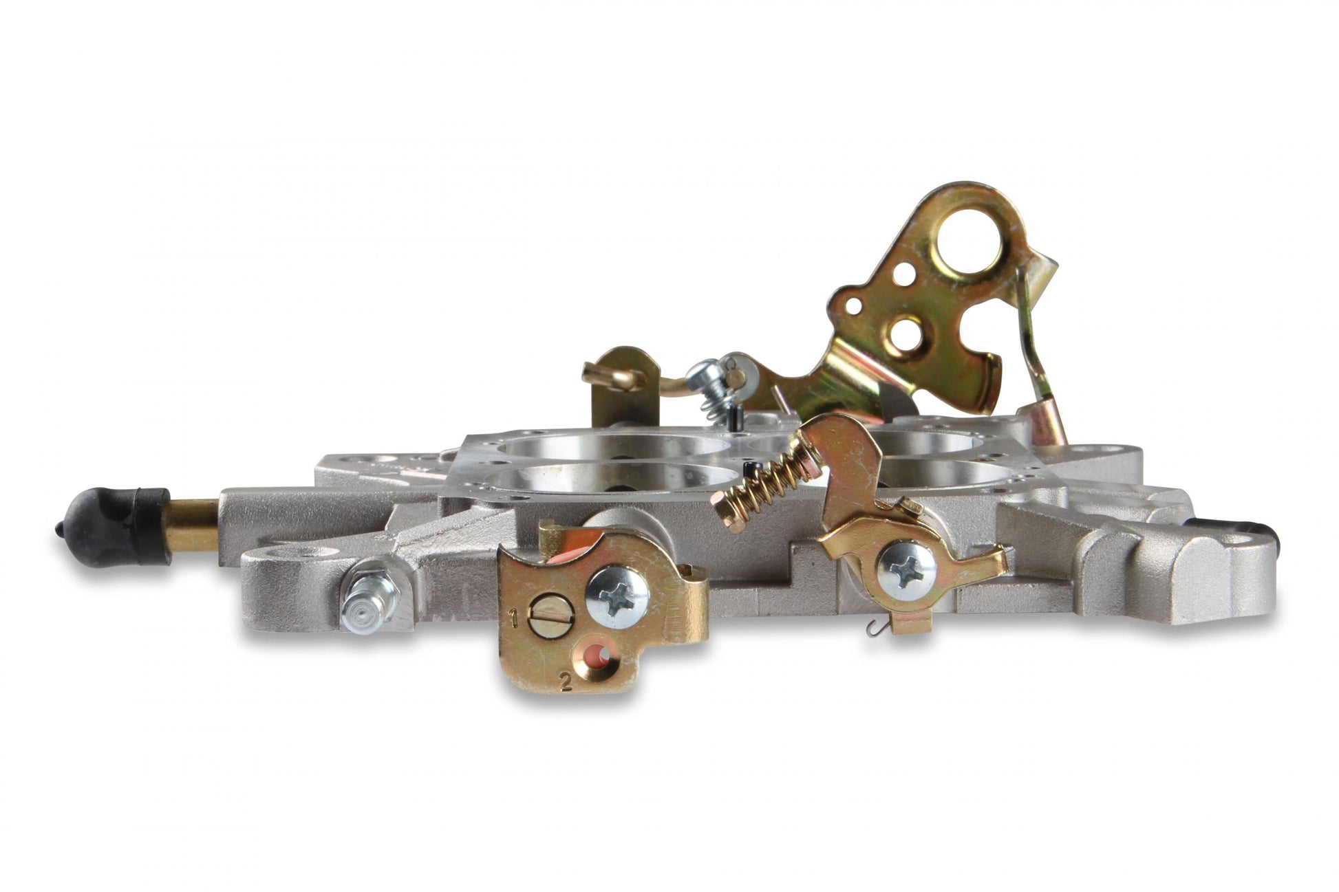 Throttle BODY Kit Carburetor Base Plate Assembly for 4150 Series 650 CFM Double Pumper Holley-4