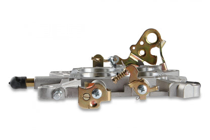 Throttle BODY Kit Carburetor Base Plate Assembly for 4150 Series 650 CFM Double Pumper Holley-4