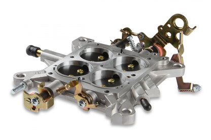 Throttle BODY Kit Carburetor Base Plate Assembly for 4150 Series 650 CFM Double Pumper Holley-5