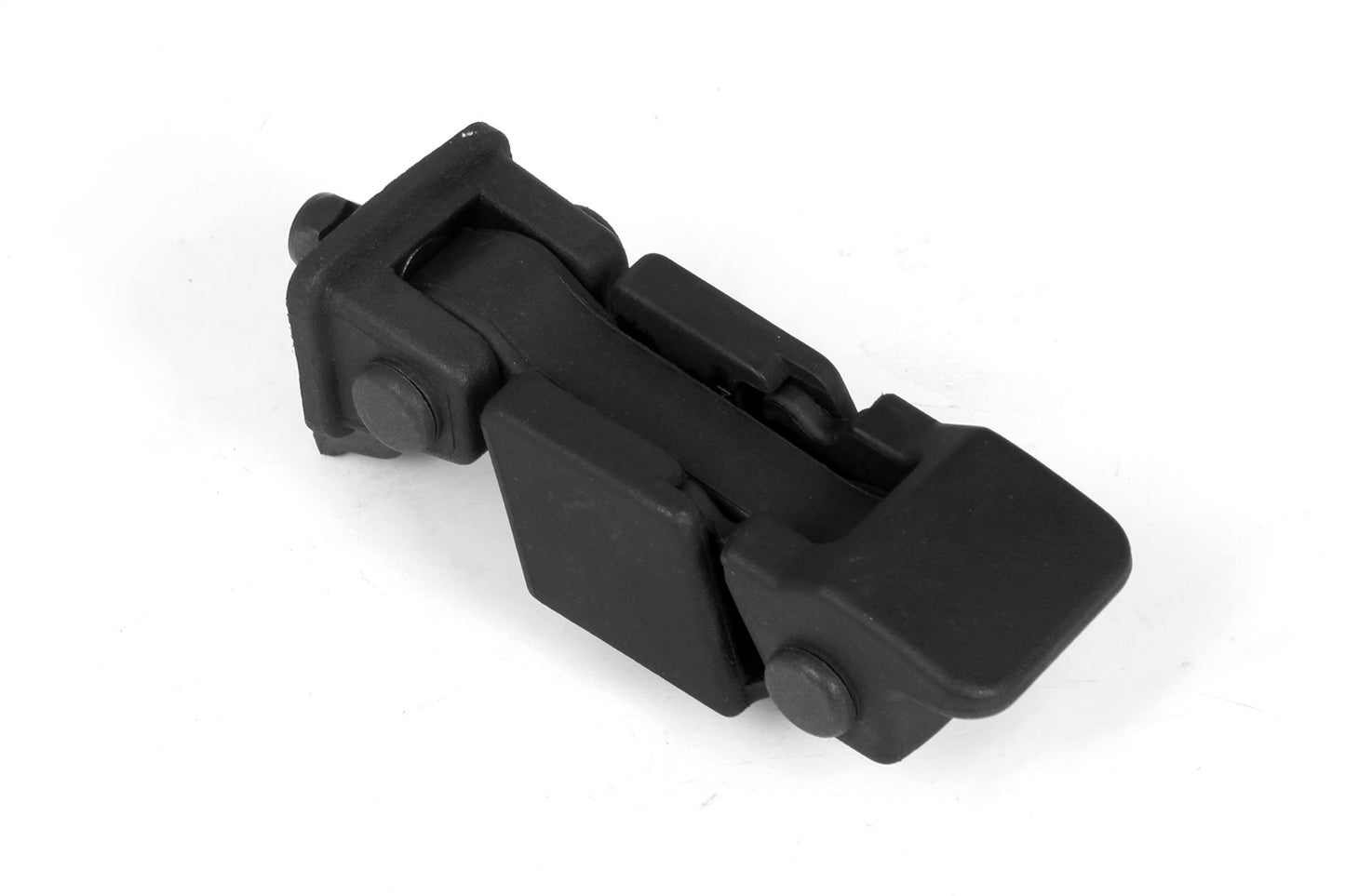 Hood Latch And Catch Bracket Assembly Single Replacement Black Fits 07-Present Wrangler JK OMIX