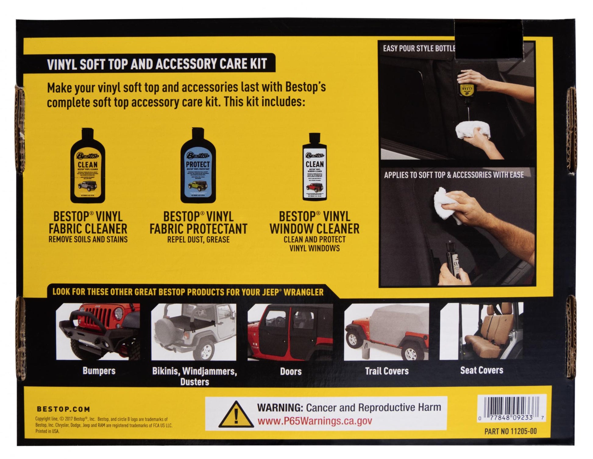Cleaner/Protectant Pack Bestop