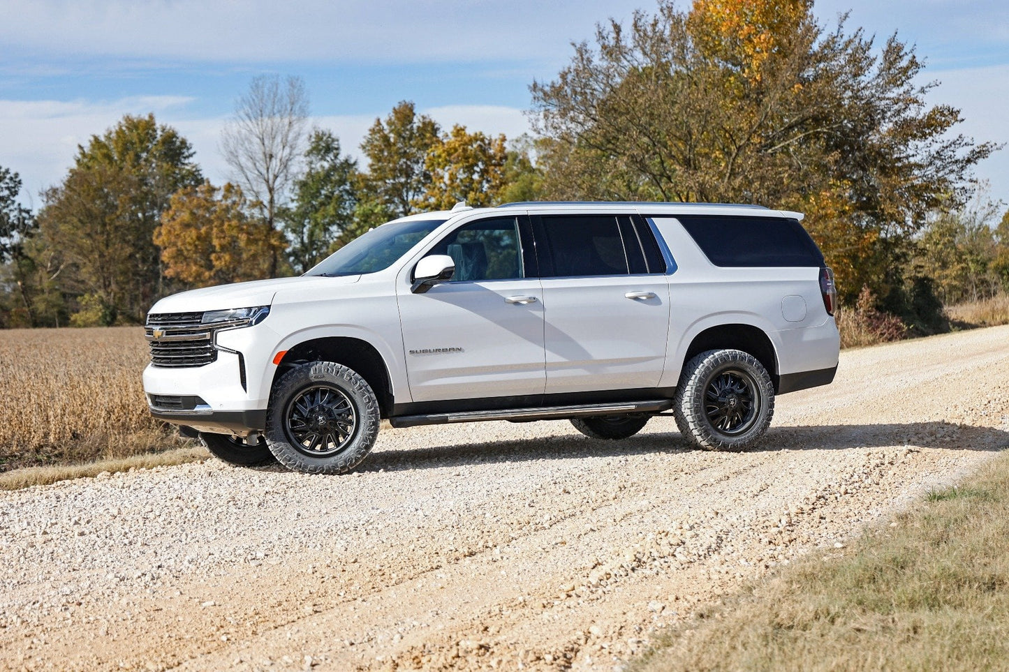 2 Inch Lift Kit N3 Struts Chevy/GMC SUV 1500 4WD (2021-2026) Rough Country-2