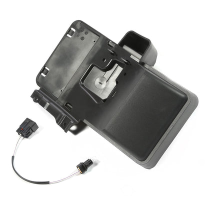 License Plate Bracket Rear Black Plastic 2007-2018 Jeep Wrangler JK OMIX-1