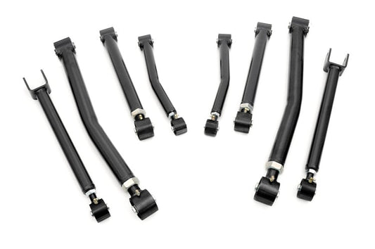 X-Flex Control Arms Complete Set Jeep Wrangler JK/Wrangler Unlimited (07-18) Rough Country