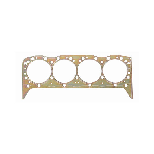Steel Shim Head Fits 1957-1991 Small Block Chevrolet 283-350. 4.100 Inch Bore, .020 Inch Compressed Thickness Mr Gasket