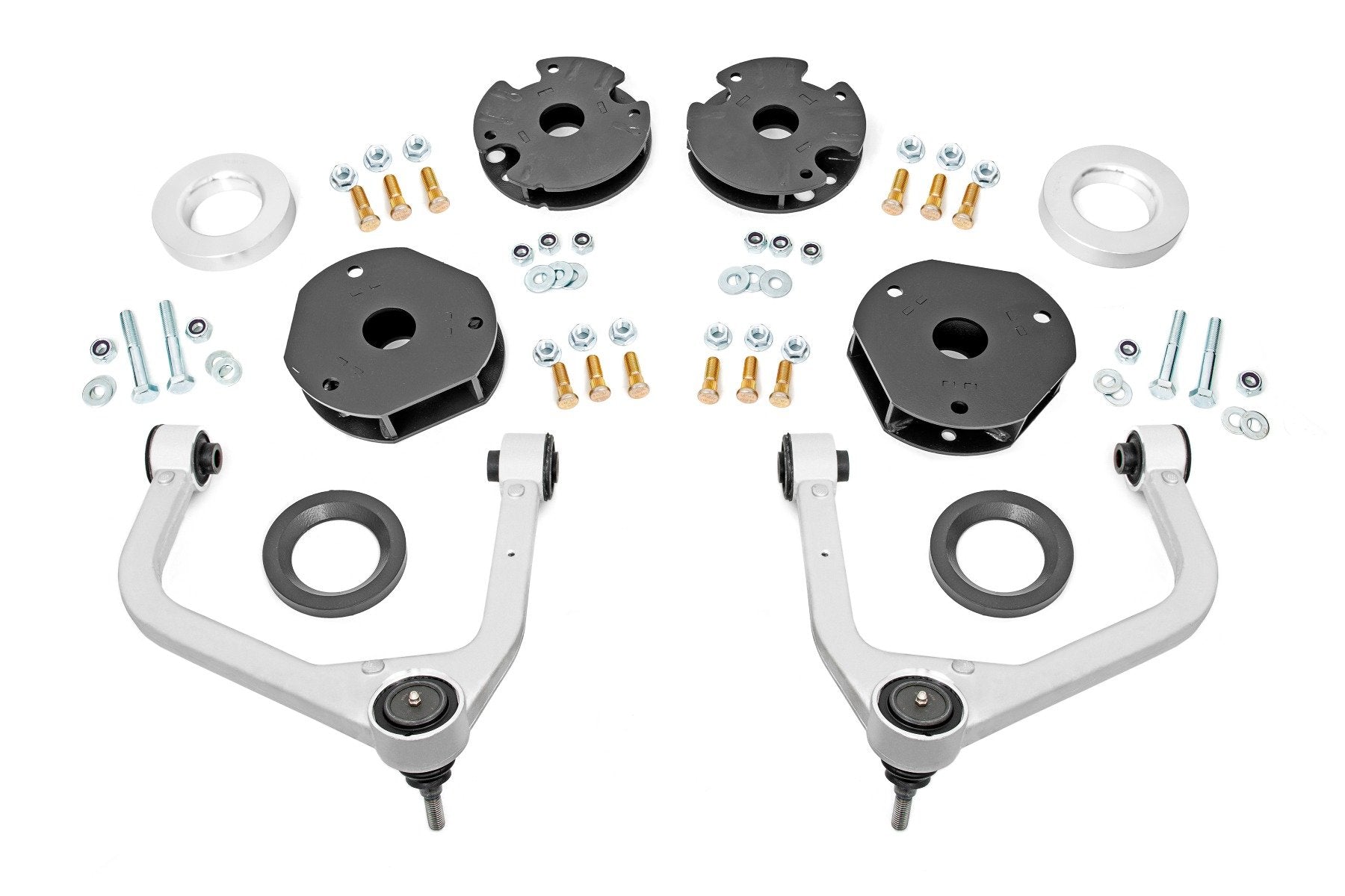 Rough Country 3.5 Inch GM Suspension Lift Kit w/Forged Upper Control Arms 2021 Tahoe/Suburban Rough Country