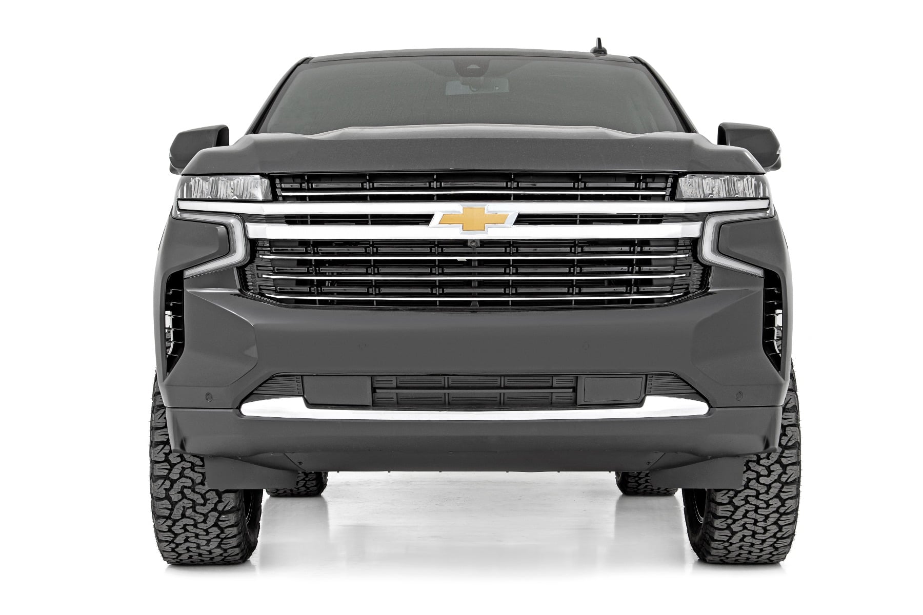 3.5 Inch Lift Kit Red Chevy/GMC SUV 1500 4WD (2021-2026) Rough Country-2