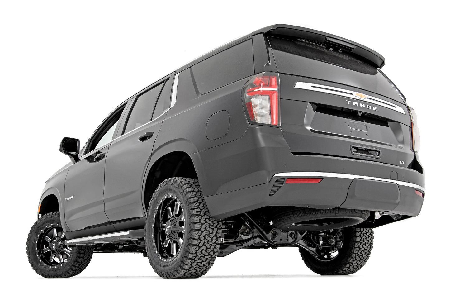 3.5 Inch Lift Kit Red Chevy/GMC SUV 1500 4WD (2021-2026) Rough Country-3