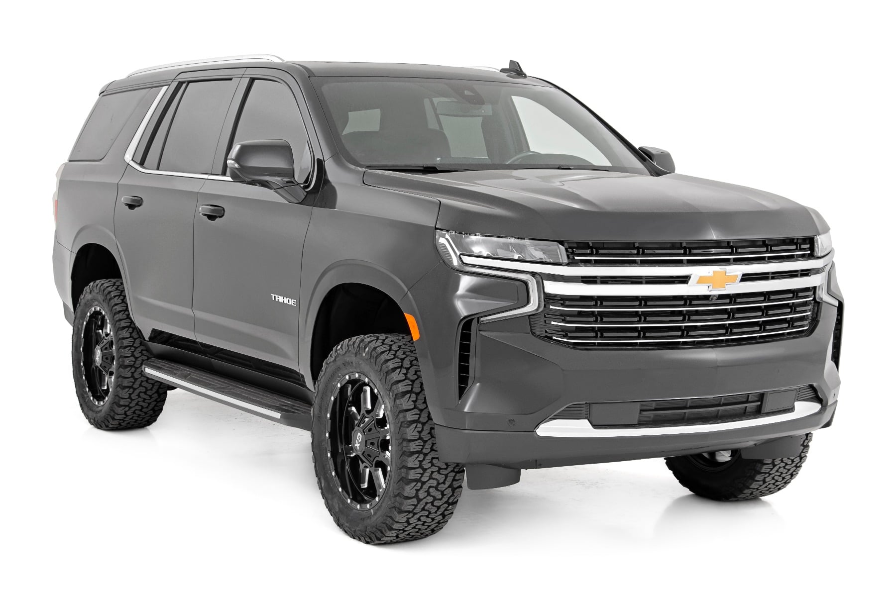 3.5 Inch Lift Kit N3 Struts Red Chevy/GMC SUV 1500 4WD (2021-2026) Rough Country-1