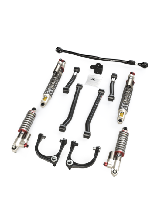 2021+ Bronco 3.5 Inch RT3 Suspension System with 3.3 Falcon Fast Adjust Coilover Shocks TeraFlex