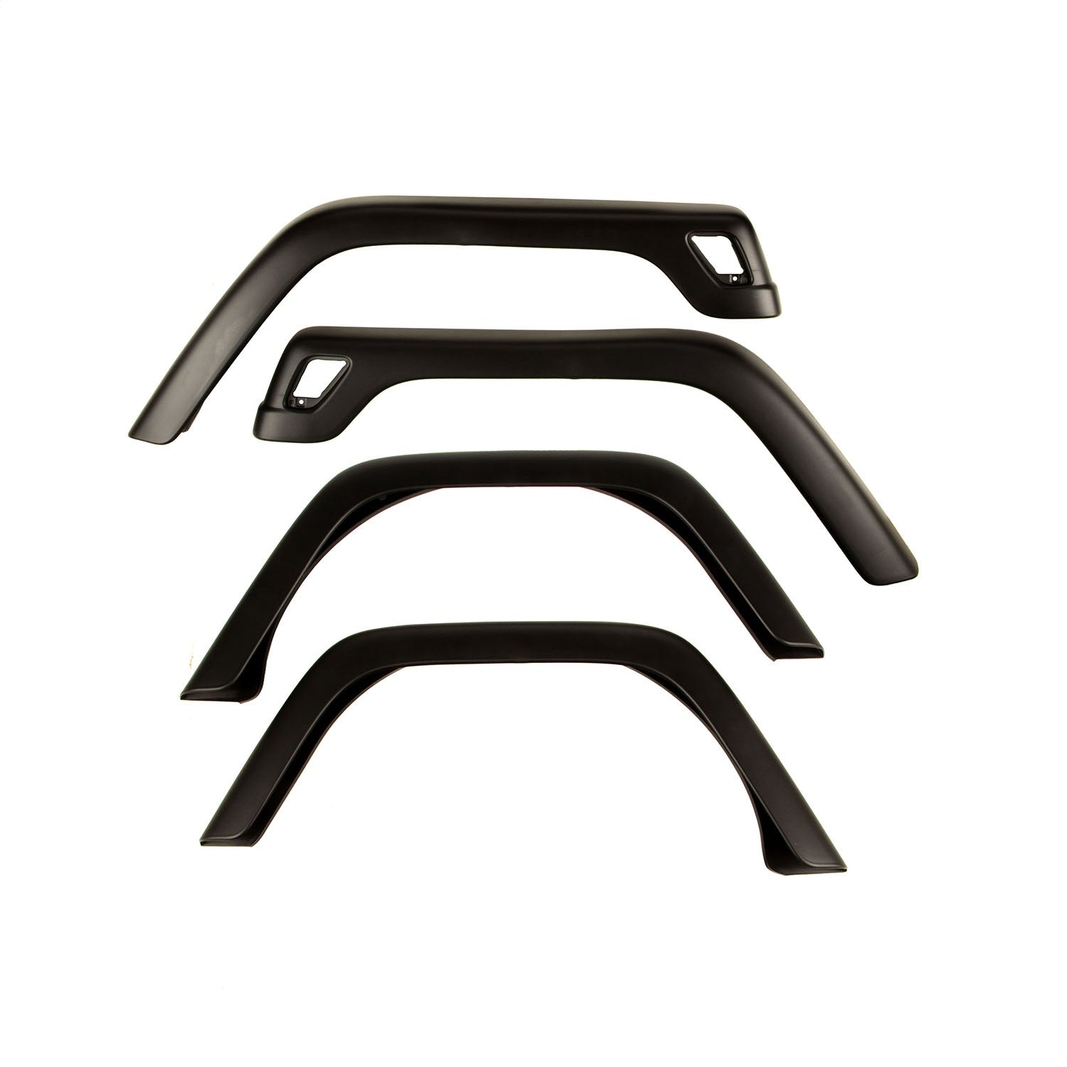 Fender Flare Kit Front And Rear 4 Piece 1997-2006 Jeep Wrangler TJ And 2004-2006 Wrangler Unlimited Lj And OMIX