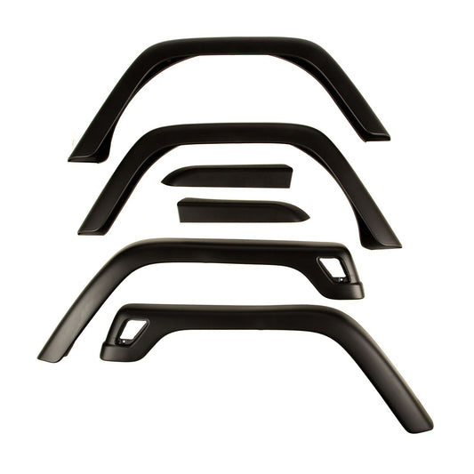 Fender Flare Kit Front And Rear 6 Piece Hardware Sold Separately 1997-2006 Jeep Wrangler TJ And 2004-2006 Wrangler Unlimited Lj OMIX
