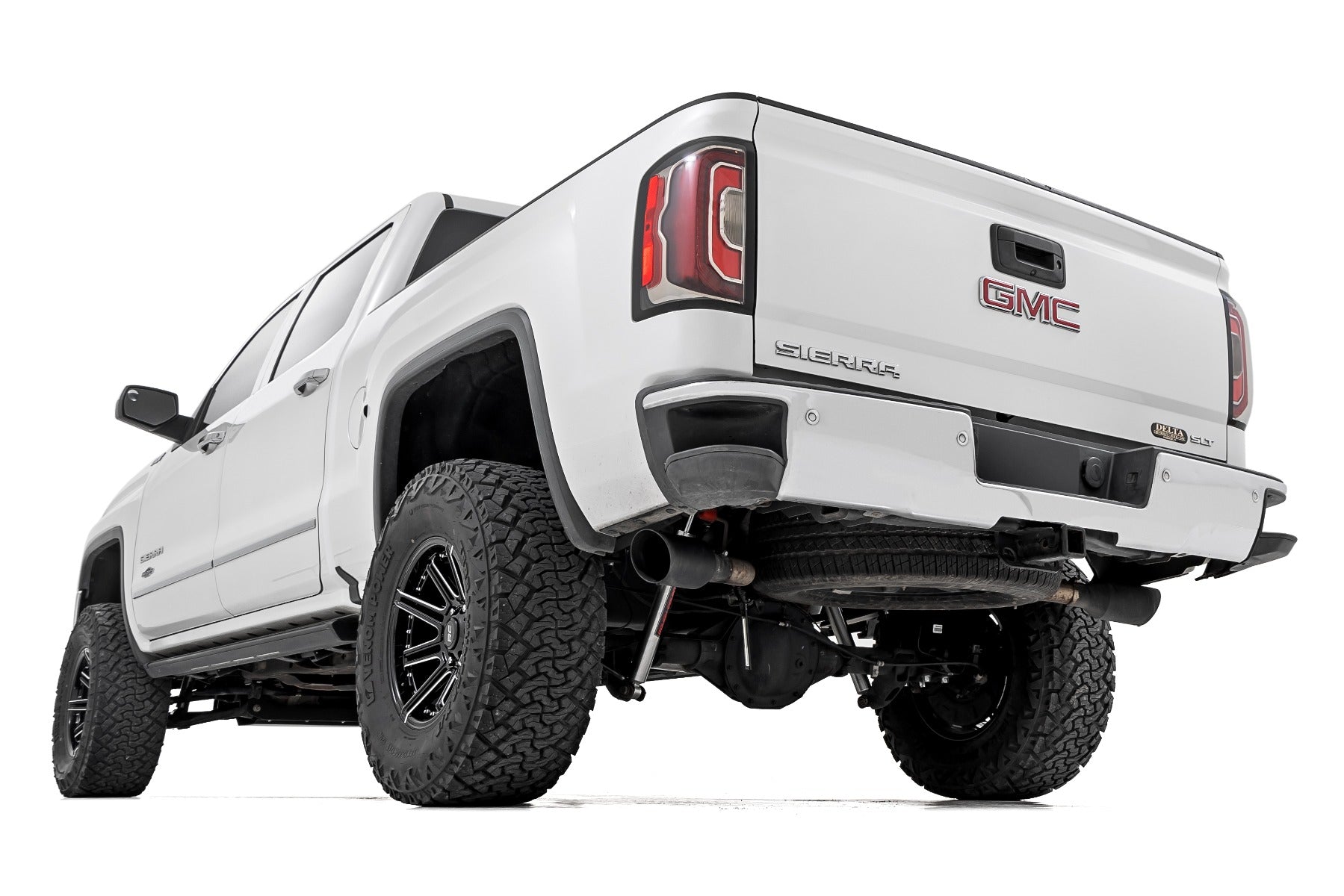 7 Inch Stamped Steel LCA Lift Kit Forged UCA Bracket Vertex/V2 Shks Silverado/Sierra 1500 (16-18) Rough Country-3