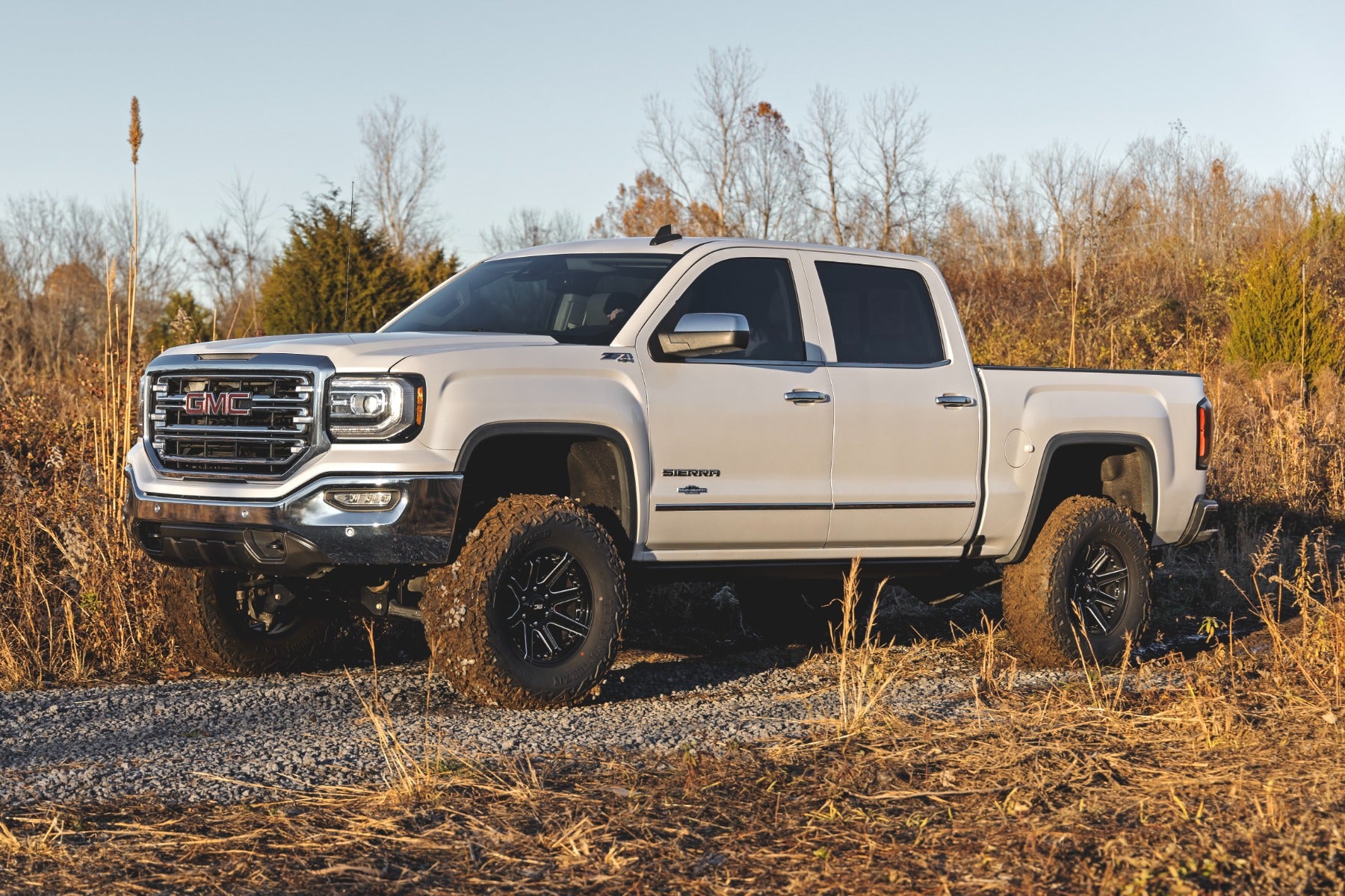7 Inch Stamped Steel LCA Lift Kit Forged UCA Bracket Vertex/V2 Shks Silverado/Sierra 1500 (16-18) Rough Country-5