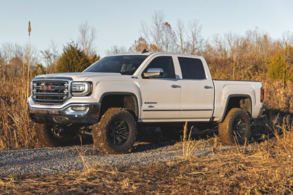 7 Inch Stamped Steel LCA Lift Kit Forged UCA Bracket Vertex/V2 Shks Silverado/Sierra 1500 (16-18) Rough Country-5