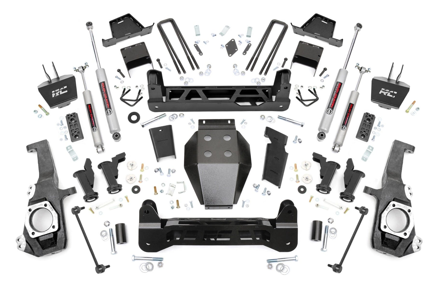 7 Inch Lift Kit Torsion Drop Silverado/Sierra 2500HD/3500HD (20-26) Rough Country