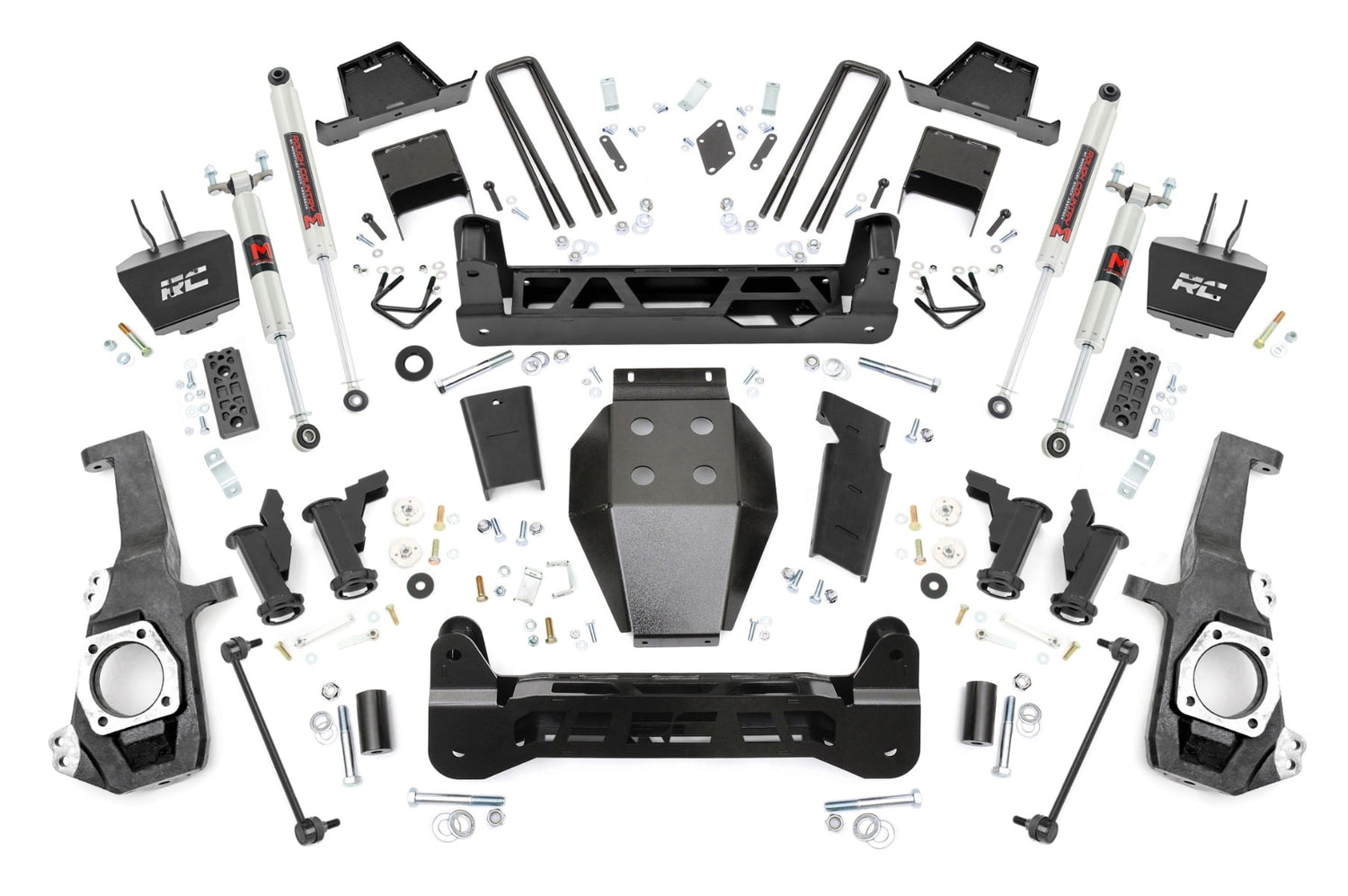 7 Inch Lift Kit Torsion Drop M1 Silverado/Sierra 2500HD/3500HD (20-26) Rough Country