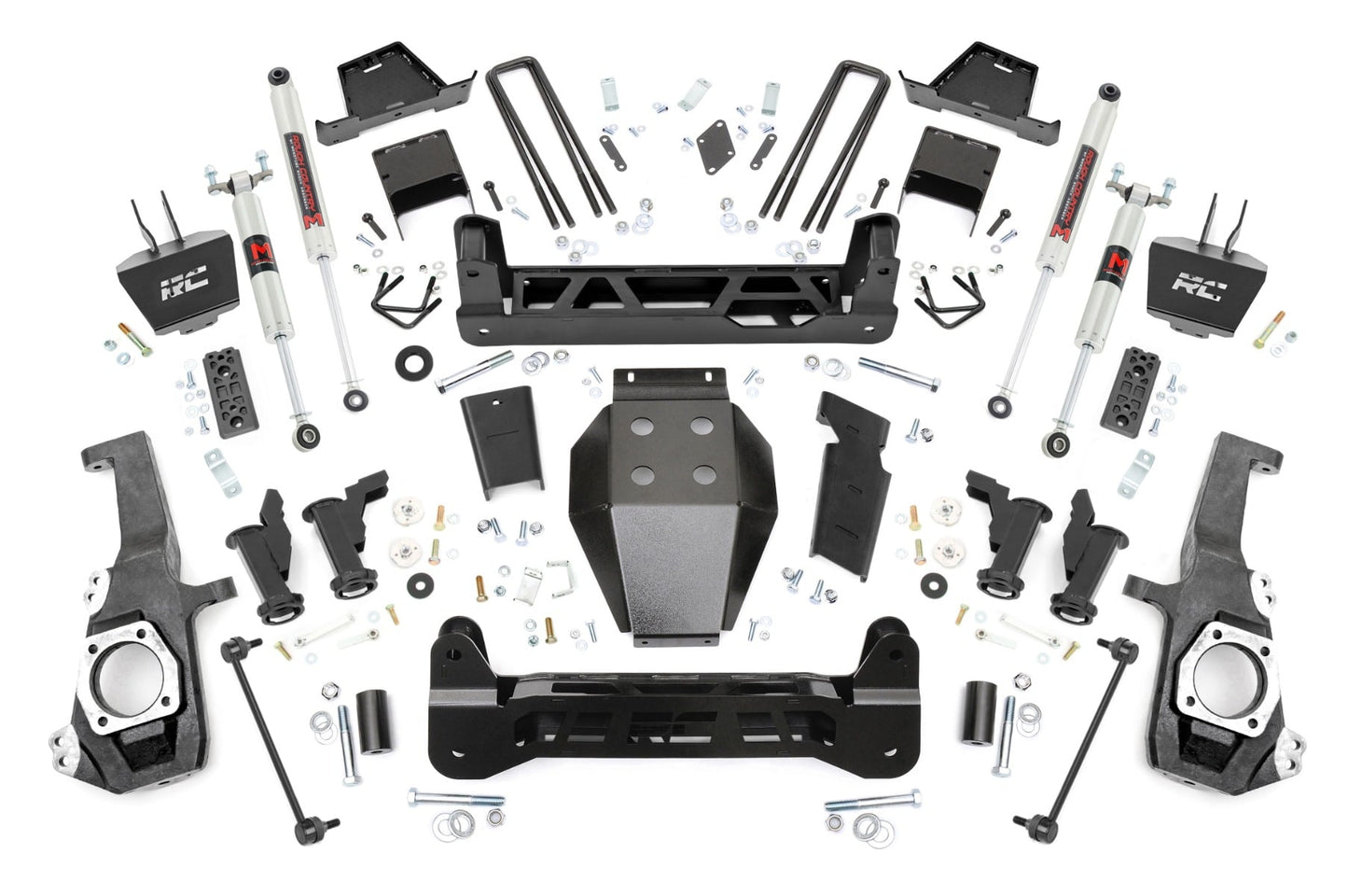 7 Inch Lift Kit Torsion Drop M1 Silverado/Sierra 2500HD/3500HD (20-26) Rough Country