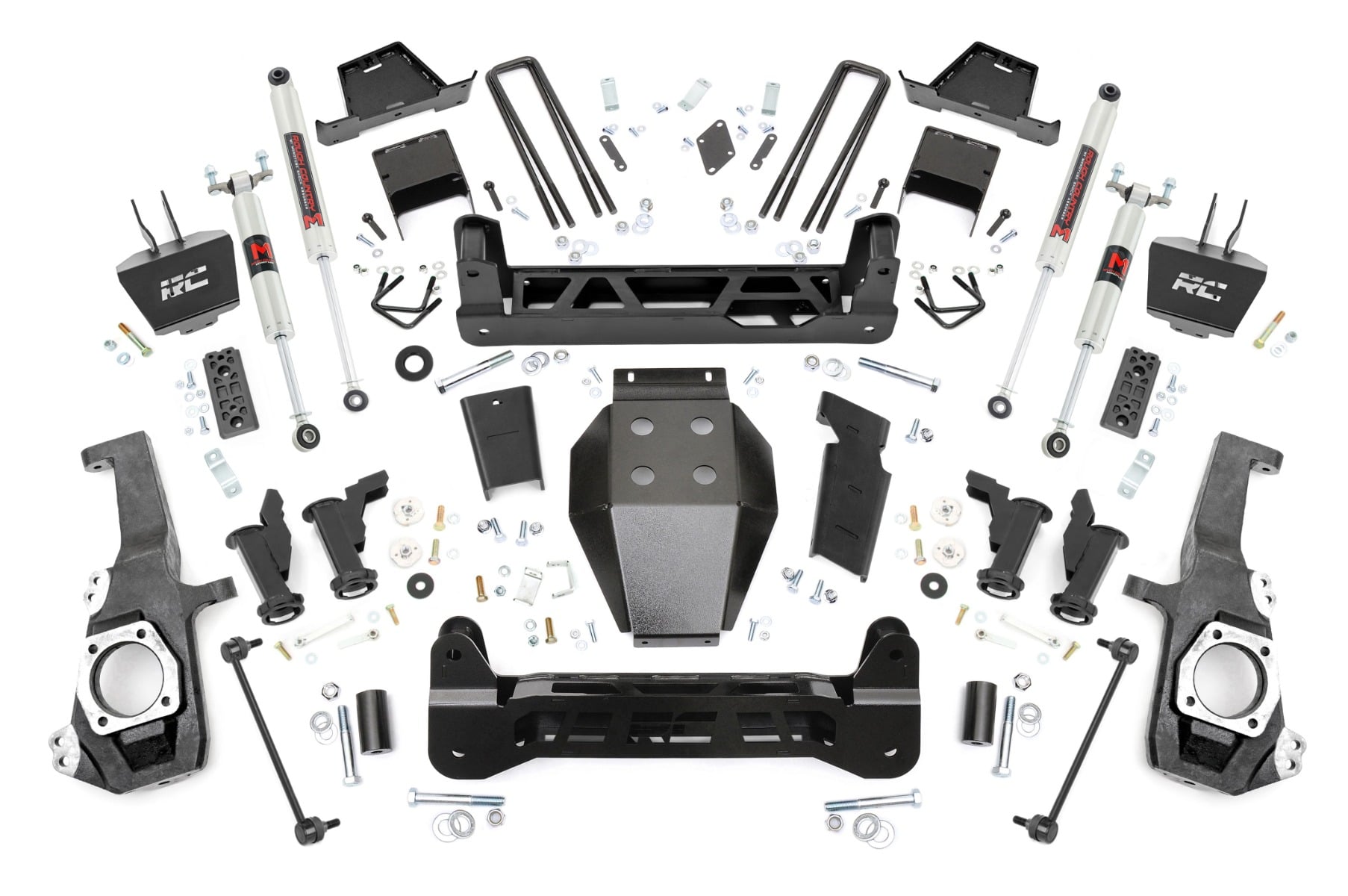 7 Inch Lift Kit Torsion Drop M1 Silverado/Sierra 2500HD/3500HD (20-26) Rough Country