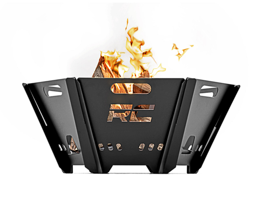 Rough Country Overland Collapsible Fire Pit w/Carry Bag Rough Country