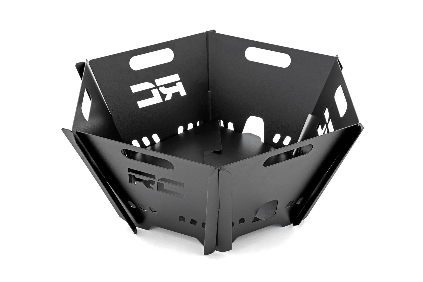 Overland Collapsible Fire Pit w/Carry Bag Rough Country-4
