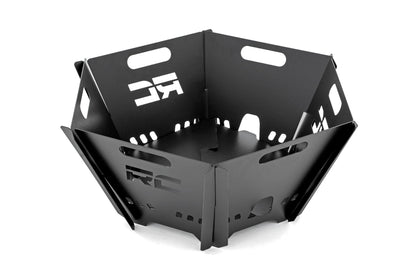 Overland Collapsible Fire Pit w/Carry Bag Rough Country-4