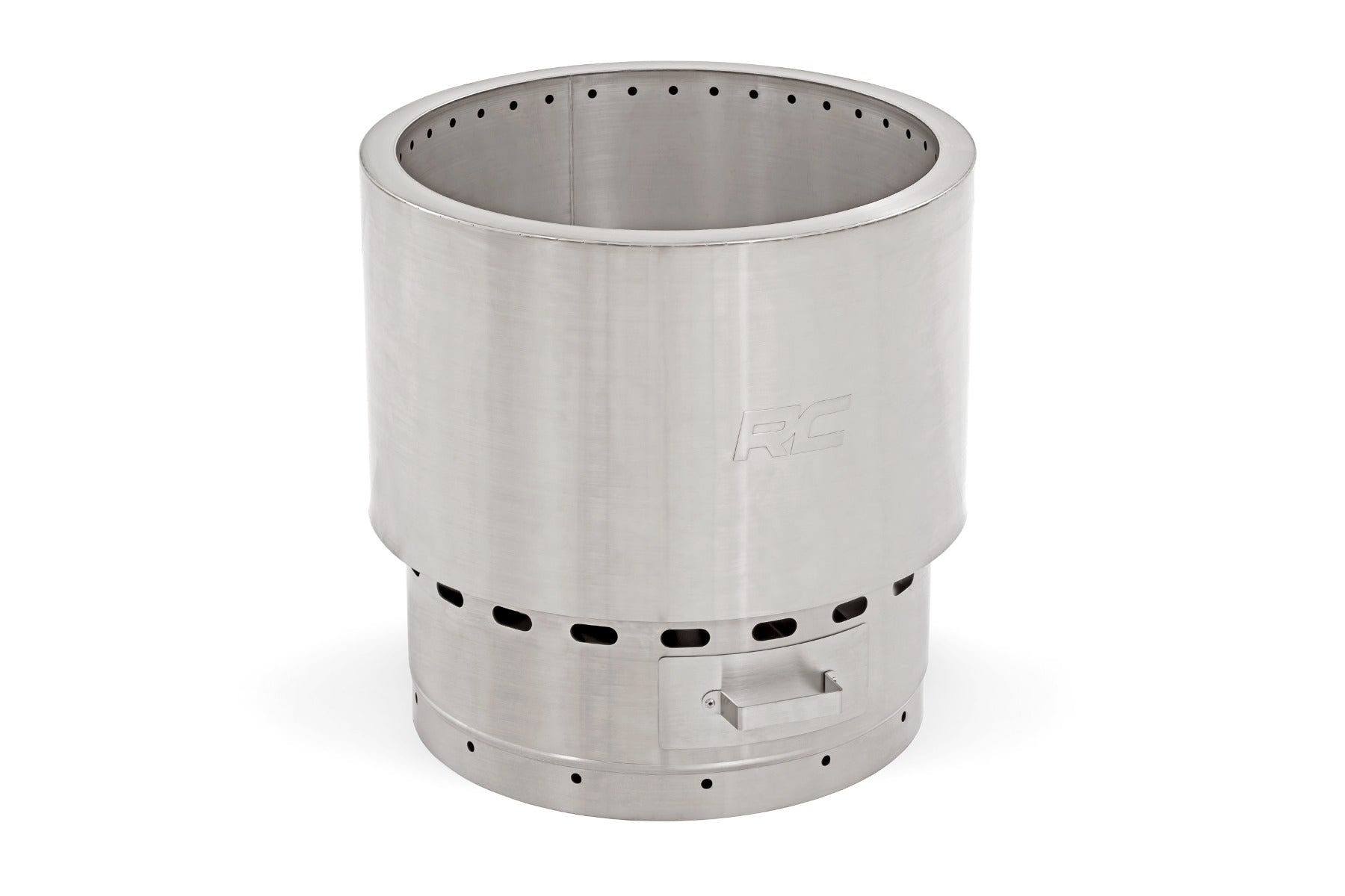 Fire Pit Stainless Steel With Carry Bag Rough Country-2