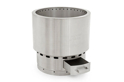 Fire Pit Stainless Steel With Carry Bag Rough Country-3