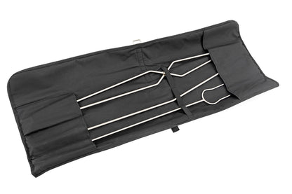 Stainless Steel Fire Pit Accessory Kit Rough Country-2