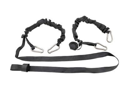 Elastic Straps Carabiner Ends 1 Inch X 6 Foot Pair Rough Country