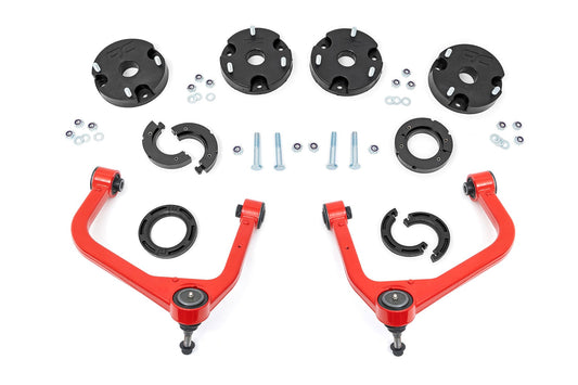2.5 Inch Lift Kit Magneride Red GMC Yukon 4WD (2021-2026) Rough Country