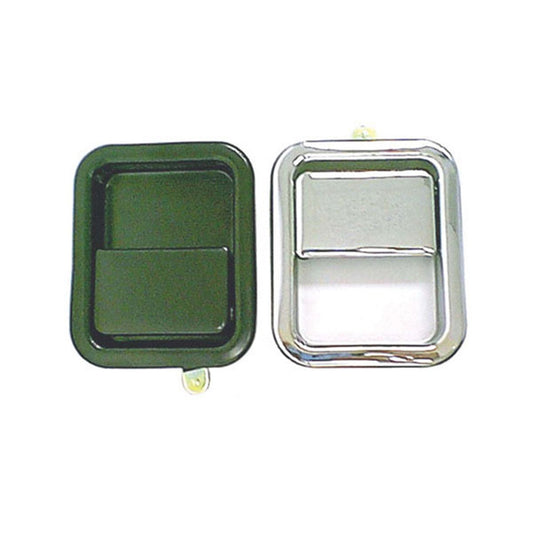 Paddle Door Handle Paddle-Style Black OE Style Fits The Driver Side Of 81-86 CJ And 87-95 Wrangler YJ Models With Full Steel Doors OMIX