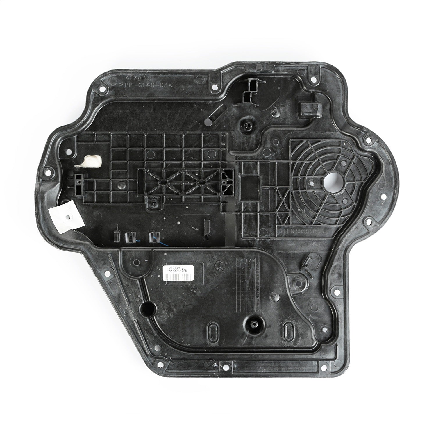 Door Panel Carrier Plate Left Front Driver Door On 07-10 Wrangler JK / Jku OMIX-1