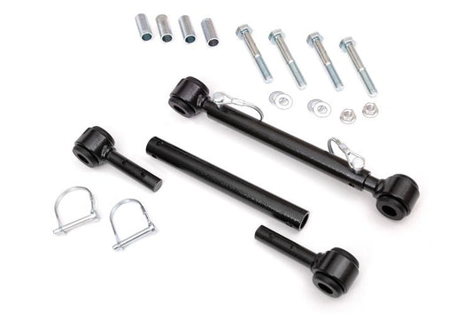 Jeep Sway Bar Disconnects 4-6 Inch 97-06 4WD Wrangler TJ Rough Country-1