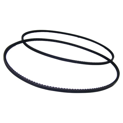 Fan Belt & Generator Belt Set for 1950-1963 Jeep M38 and M38-A1 (Incl. 2 Belts) Crown Automotive