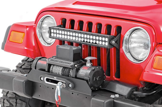 Winch Mounting Plate Jeep Wrangler TJ (97-06)/Wrangler Unlimited (04-06) Rough Country-1