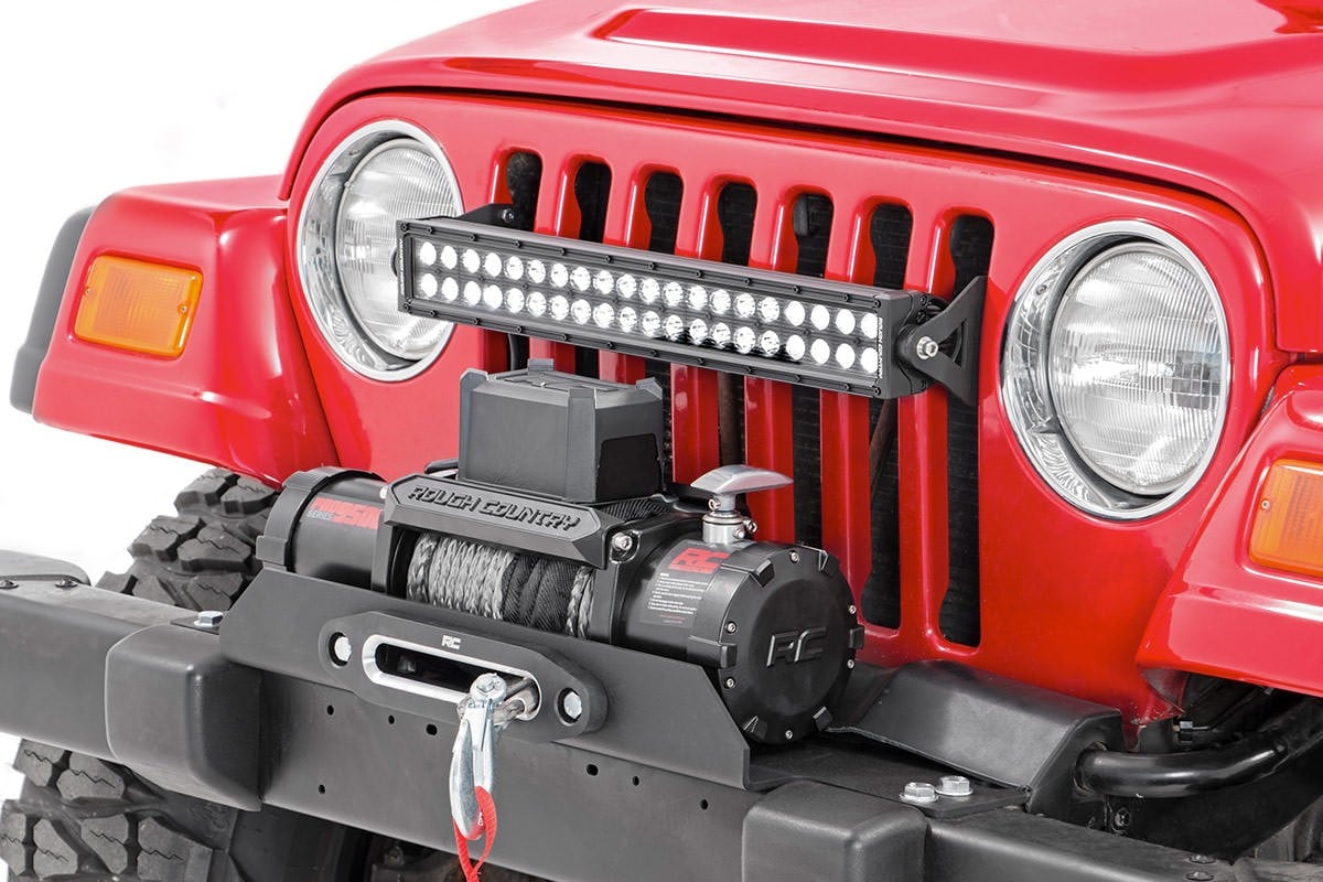 Winch Mounting Plate Jeep Wrangler TJ (97-06)/Wrangler Unlimited (04-06) Rough Country-1